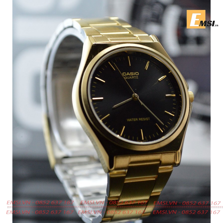 Đồng Hồ Cặp Đôi Casio MTP-1130N-1ARDF & LTP-1130N-1ARDF Dây Kim Loại, Size mặt Nam 36,6mm & Nữ 25,5mm EMSI.VN