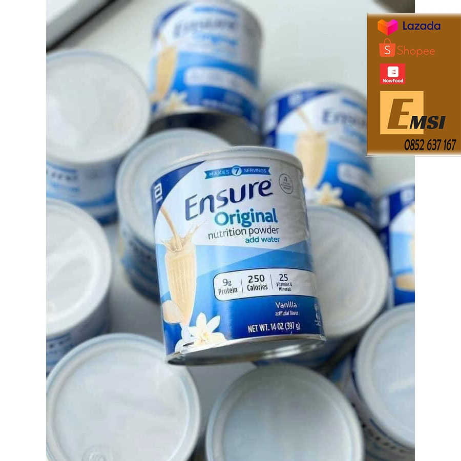Sữa bột Ensure Original Nutrition Powder 397g của Mỹ