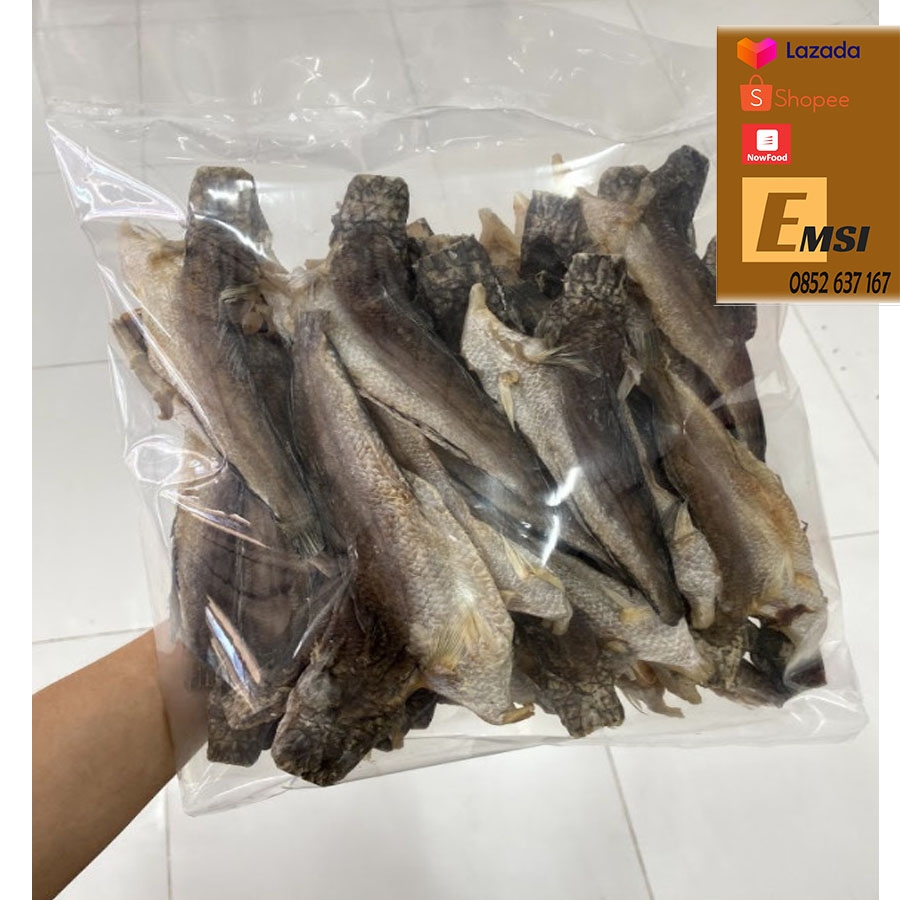 Đặc sản: Khô cá Lóc đồng con (500gram)