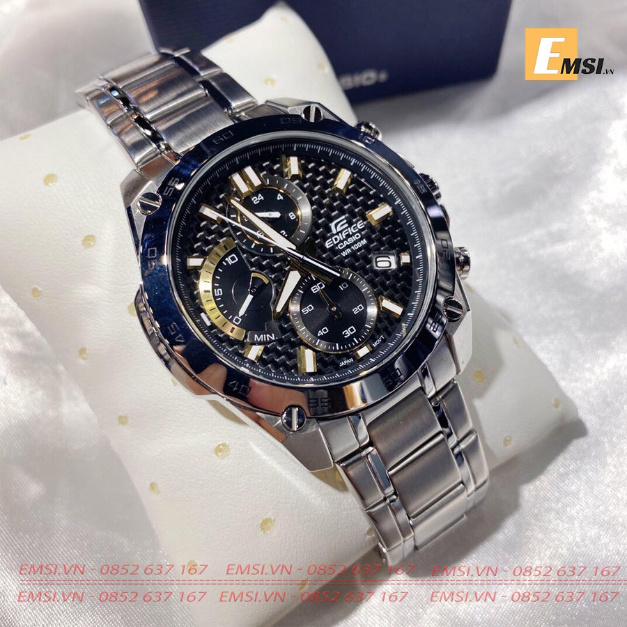 Casio Edifice EFR-557CD-1A9 - Đồng Hồ Nam - Pin / Quartz - Kính Khoáng - Size Mặt 46.7mm EMSI.VN