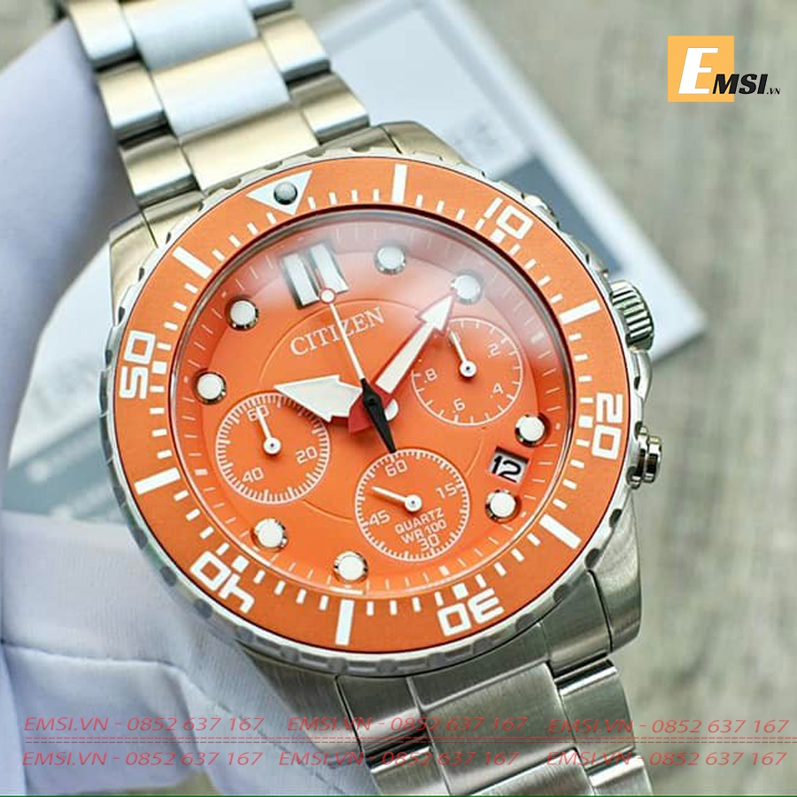 Citizen AI5008-82X - Đồng Hồ Nam - Pin / Quartz - Kính Khoáng - Size Mặt 43mm EMSI.VN