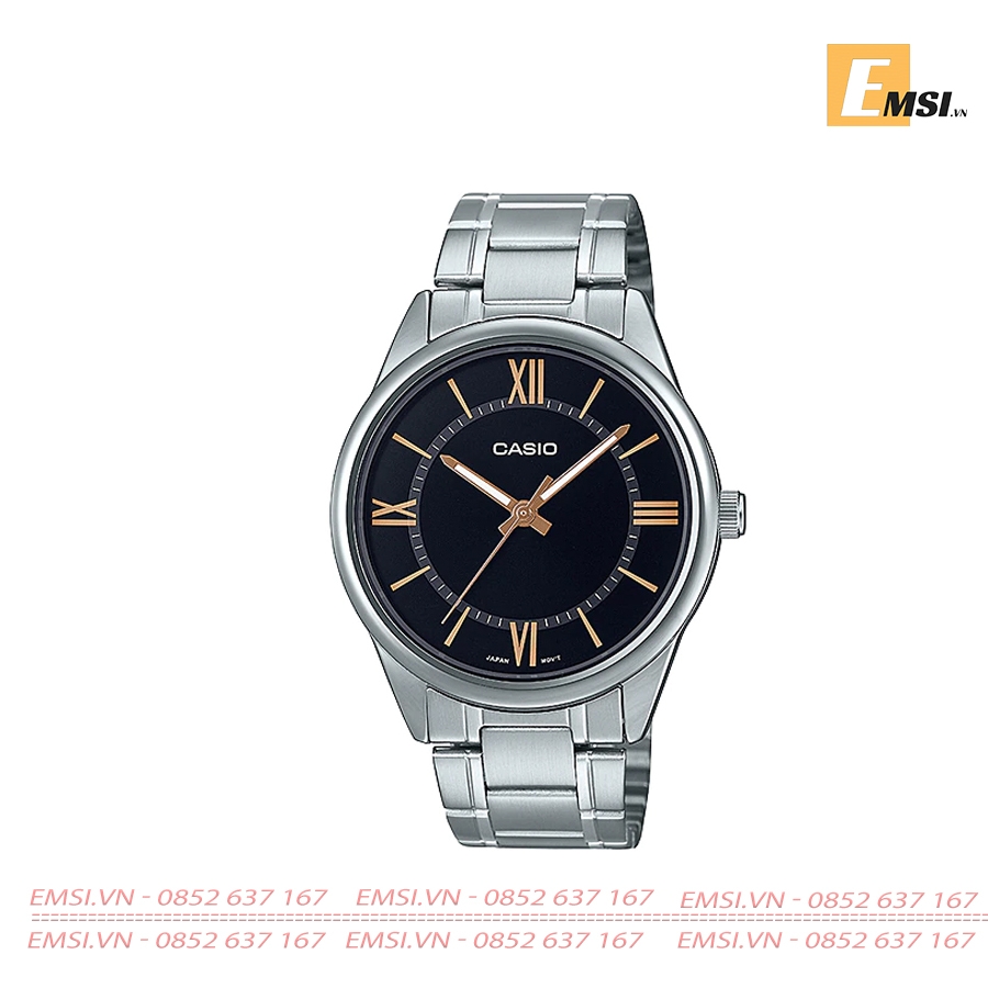 Casio MTP-V005D-1B5 - Đồng Hồ Nam - Pin / Quartz - Kính Khoáng - Size Mặt 40mm EMSI.VN