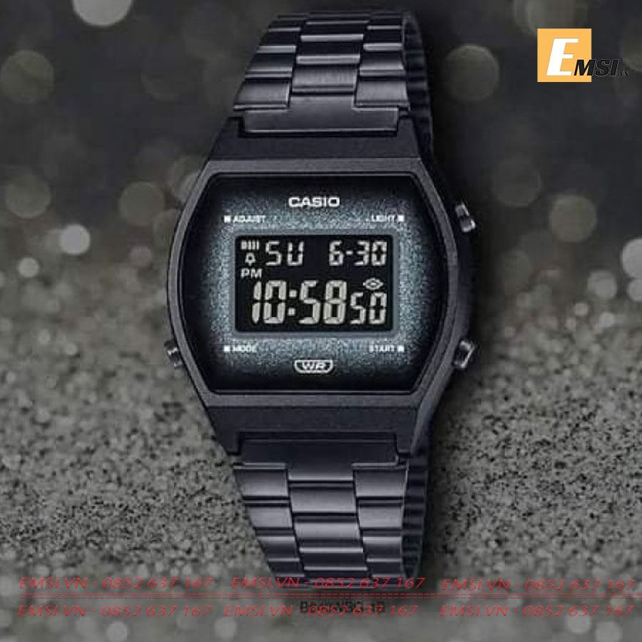 Casio B640WBG-1B - Đồng Hồ Nam - Điện Tử - Kính Nhựa - Size Mặt 35mm EMSI.VN