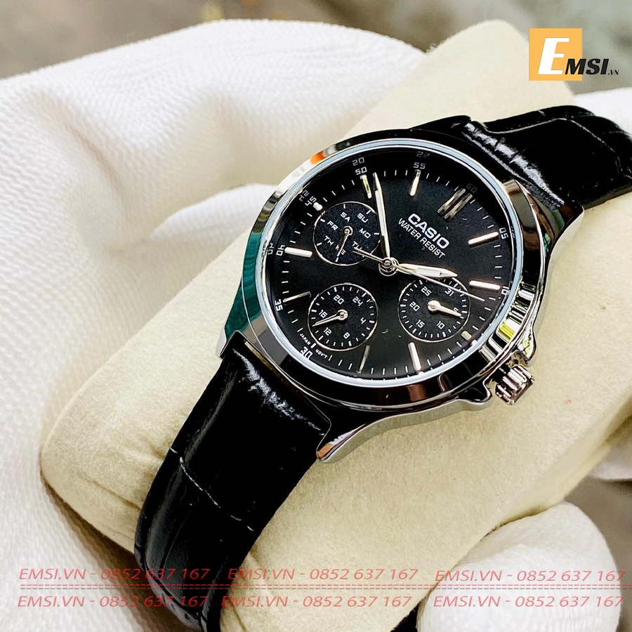 Casio LTP-V300L-1A - Đồng hồ nữ - Đồng hồ Quartz - Size mặt 33.2mm - Kính khoáng EMSI.VN