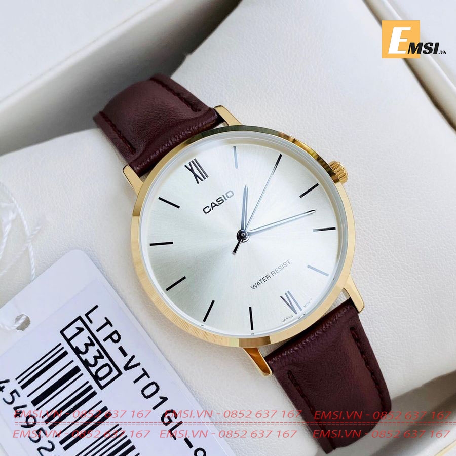 Casio LTP-VT01GL-9BUDF - Đồng Hồ Nữ - Pin/Quartz - Kính Khoáng - Size Mặt 34mm EMSI.VN