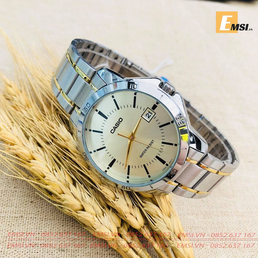 Casio MTP-V004SG-9A - Đồng Hồ Nam - Pin/Quartz - Kính Khoáng - Size Mặt 41.5mm EMSI.VN