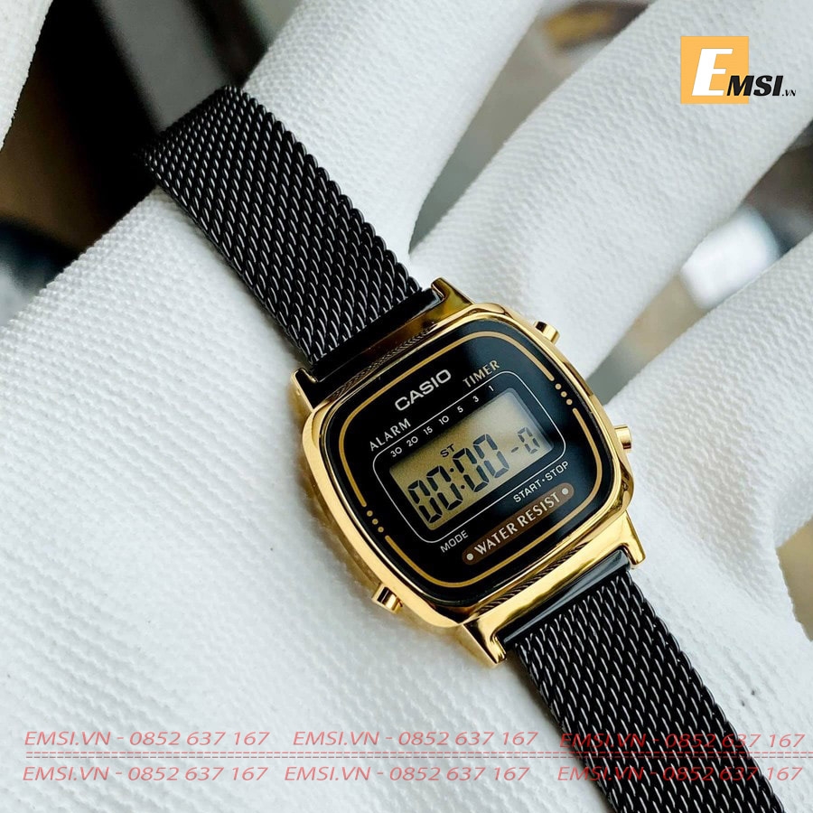 Casio LA670WEMB-1 - Đồng Hồ Nữ - Điện Tử - Size Mặt 24.6mm EMSI.VN