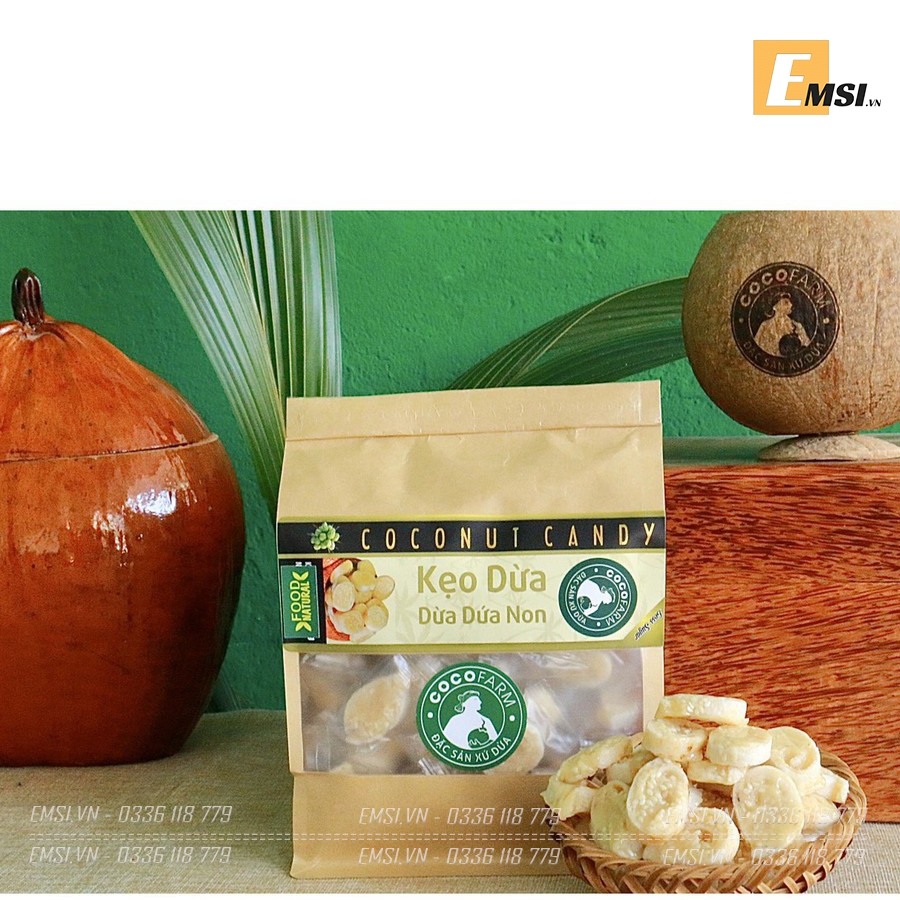 Đặc sản: Kẹo Dừa Dứa Non