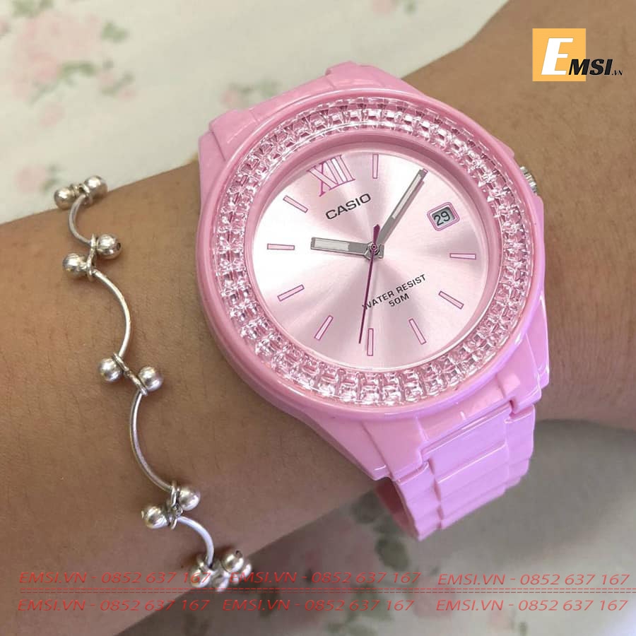 Casio LX-500H-4E2 - Đồng Hồ Nữ - Pin/Quartz - Size Mặt 40.5mm - Kính Nhựa EMSI.VN