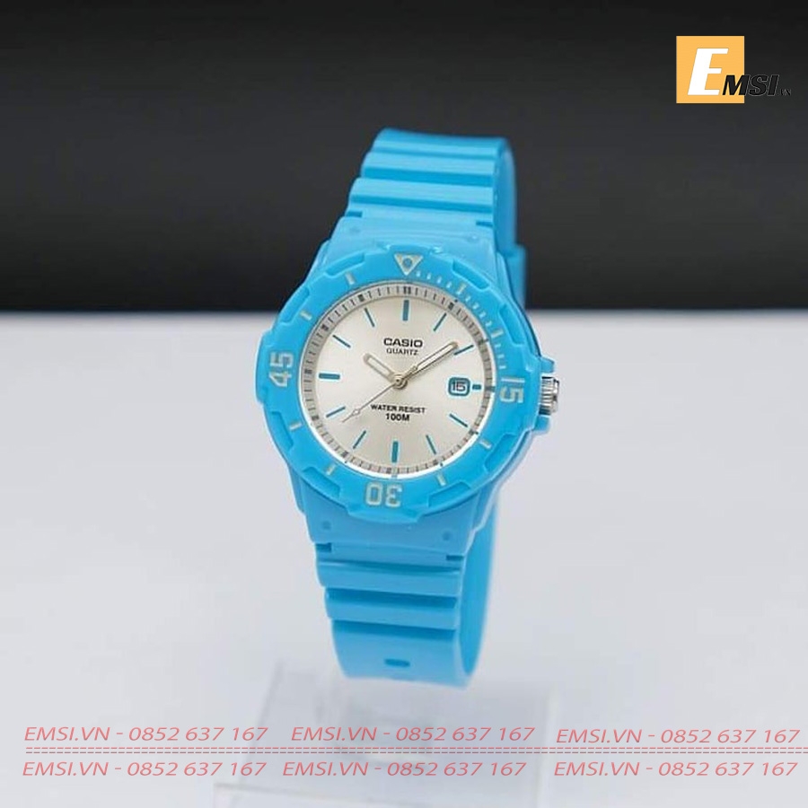 Casio LRW-200H-2E3 - Đồng Hồ Trẻ Em - Pin/Quartz - Size Mặt 34mm - Kính Nhựa EMSI.VN
