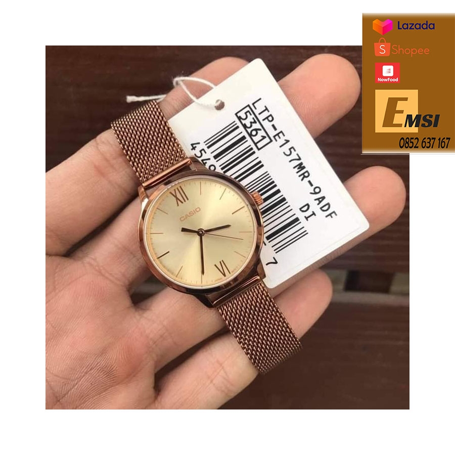 Đồng hồ Casio Nữ LTP-E157MR-9ADF
