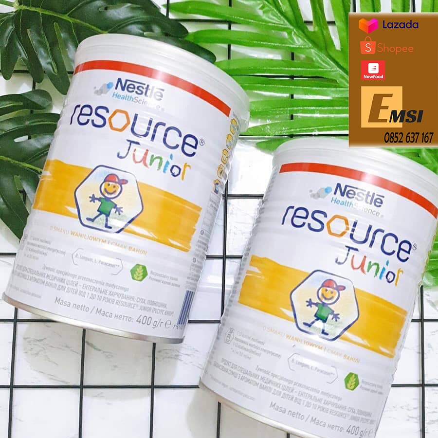 Sữa Béo Tăng Cân Nội Địa Đức RESOURCE JUNIOR, Hộp 400g