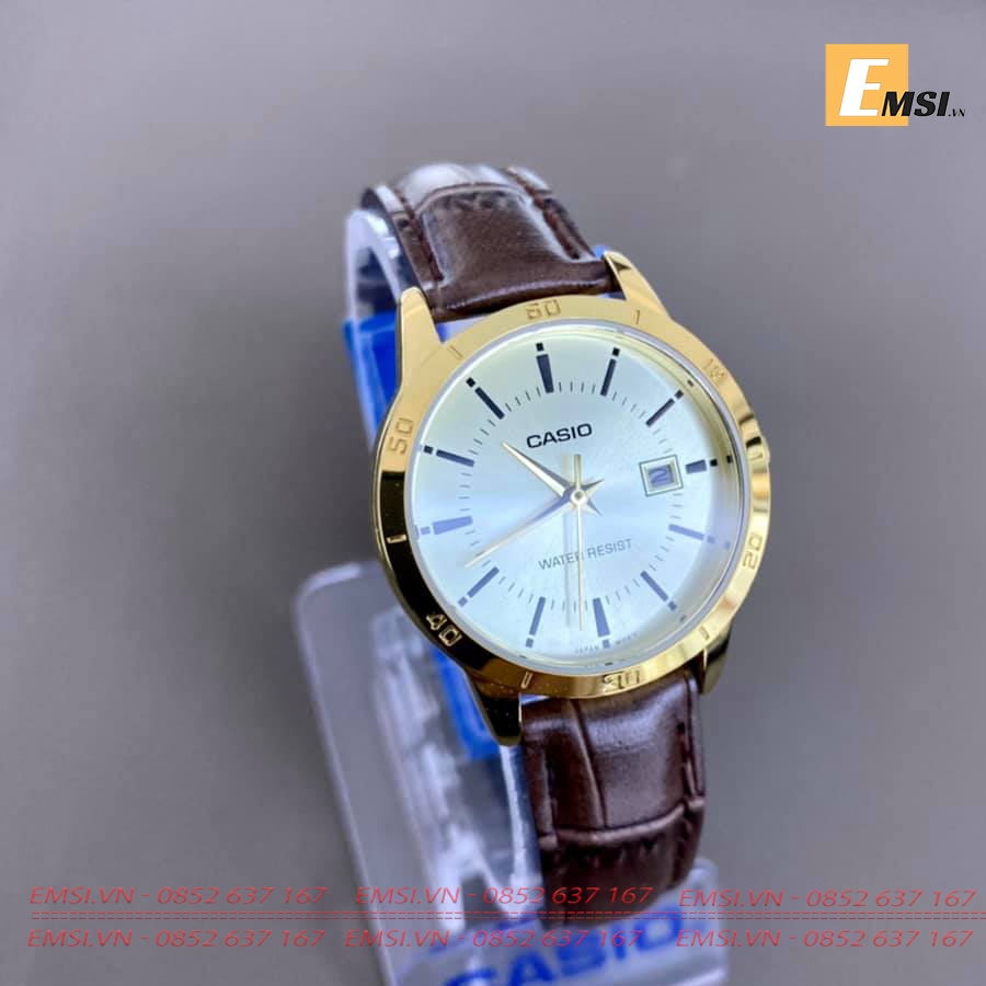 Casio MTP-V004GL-9A - Đồng hồ nam - Pin / Quartz - Size mặt 41.5mm - Kính khoáng EMSI.VN