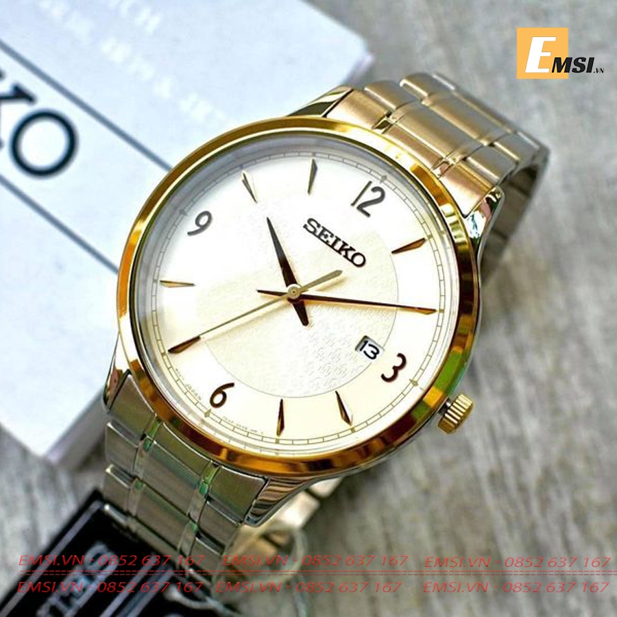 Seiko SGEH92P1 - Đồng Hồ Nam - Pin / Quartz - Hardlex Crystal - Size Mặt 40.5mm EMSI.VN