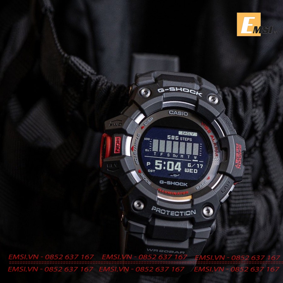 G-Shock GBD-100-1 - Đồng Hồ Nam - Điện Tử - Size Mặt 49.5mm - Kính Khoáng  EMSI.VN