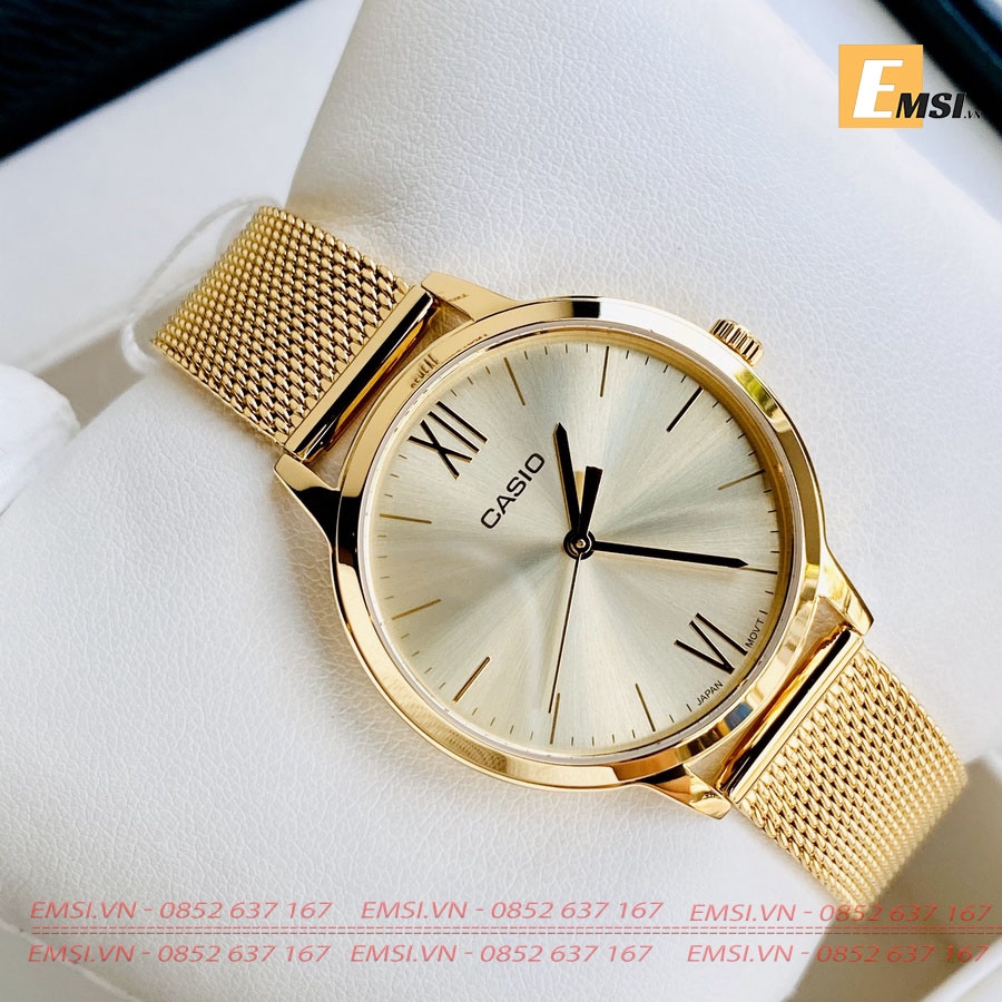 Casio LTP-E157MG-9ADF - Đồng hồ nữ - Đồng hồ Quartz - Kính khoáng - Size mặt 32mm EMSI.VN