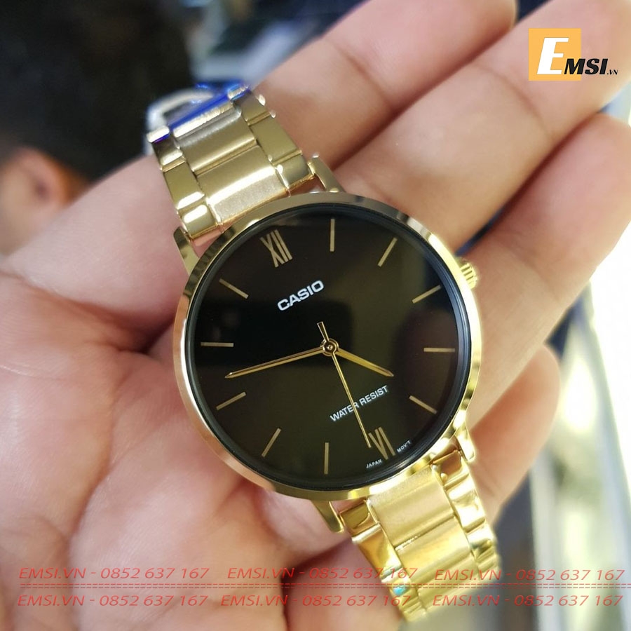 Casio LTP-VT01G-1B - Đồng Hồ Nữ - Pin/Quartz - Kính Khoáng - Size Mặt 34mm EMSI.VN