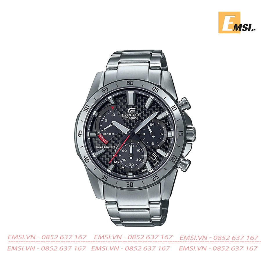Edifice EQS-930D-1AVUDF - Đồng Hồ Nam - Năng Lượng Mặt Trời - Kính Khoáng - Size Mặt 45.4mm EMSI.VN