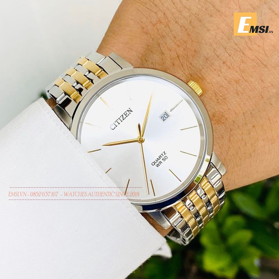 Citizen BI5074-56A - Đồng Hồ Nam - Pin / Quartz - Kính Khoáng - Size Mặt 40mm - Bảo Hành 5 Năm - Chính Hãng