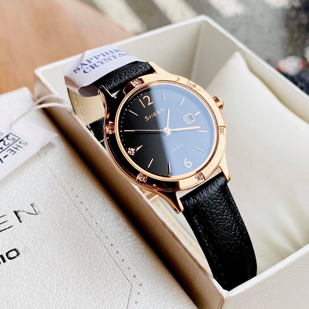 Đồng Hồ Casio Sheen SHE-4533PGL-1AUDF - Nữ - Emsi.vn