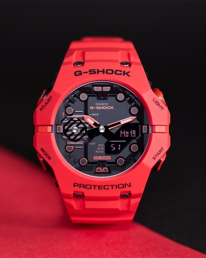 G-Shock GA-B001-4ADR - Đồng Hồ Nam - Pin / Quartz - Kính Khoáng - Size Mặt 46mm - Bảo Hành 5 Năm - Chính Hãng