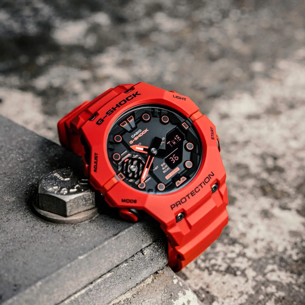 G-Shock GA-B001-4ADR - Đồng Hồ Nam - Pin / Quartz - Kính Khoáng - Size Mặt 46mm - Bảo Hành 5 Năm - Chính Hãng