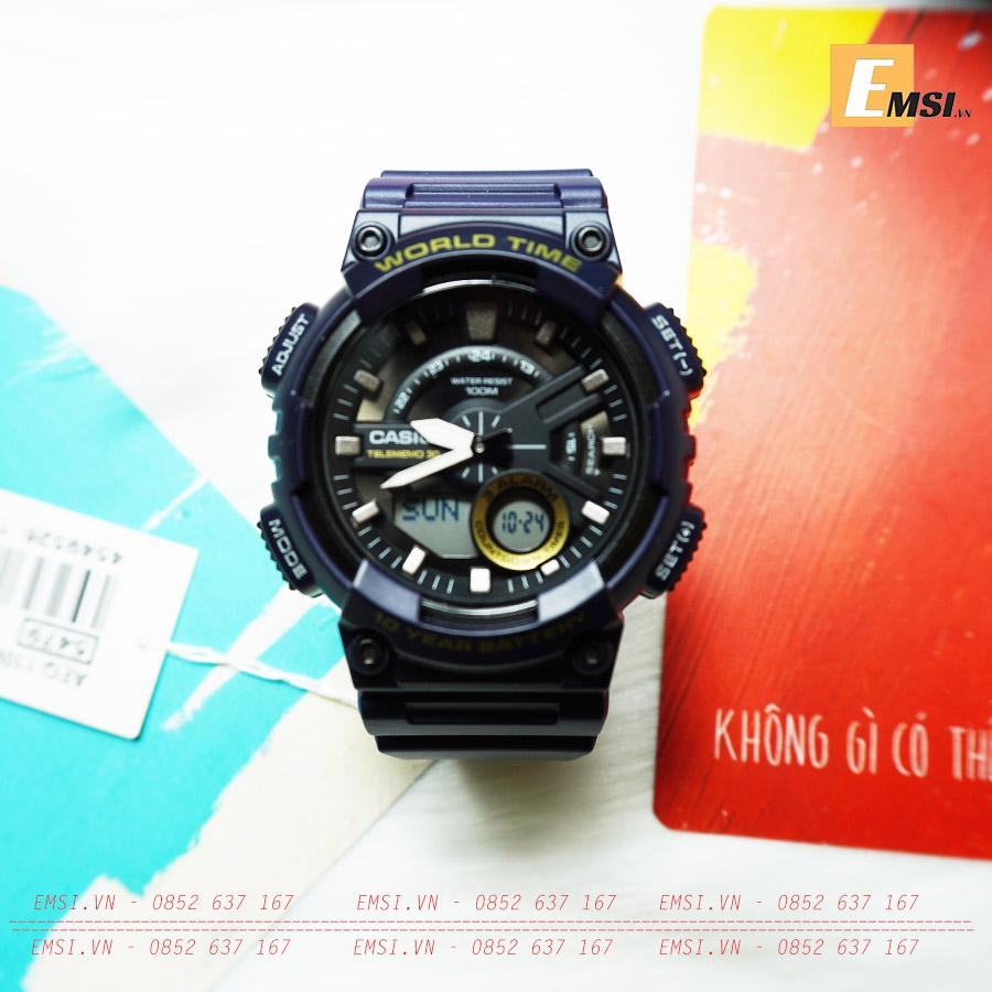 Đồng hồ Casio Nam AEQ-110W-2A