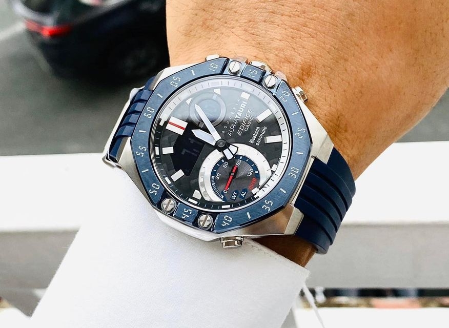 Casio ECB-10AT-1A - Đồng Hồ Nam - Năng Lượng Mặt Trời - Kính Sapphire - Size Mặt 48.5mm - Bảo Hành 5 Năm - Chính Hãng - Phiên Bản Giới Hạn