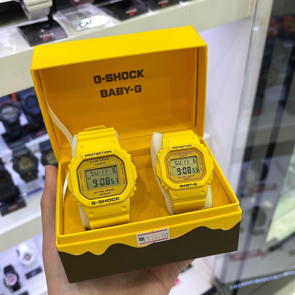 SLV-22B-9DR | Đồng Hồ Casio Cặp Đôi | G-Shock & Baby-G