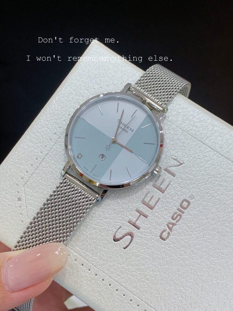 SHEEN SHE-4547M-2A - Kích thước vỏ : 40,5×34×6,4mm - Chính Hãng Bảo Hành 5 năm