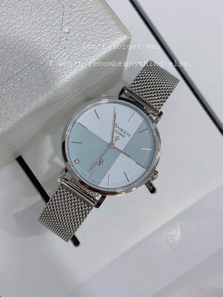 SHEEN SHE-4547M-2A - Kích thước vỏ : 40,5×34×6,4mm - Chính Hãng Bảo Hành 5 năm