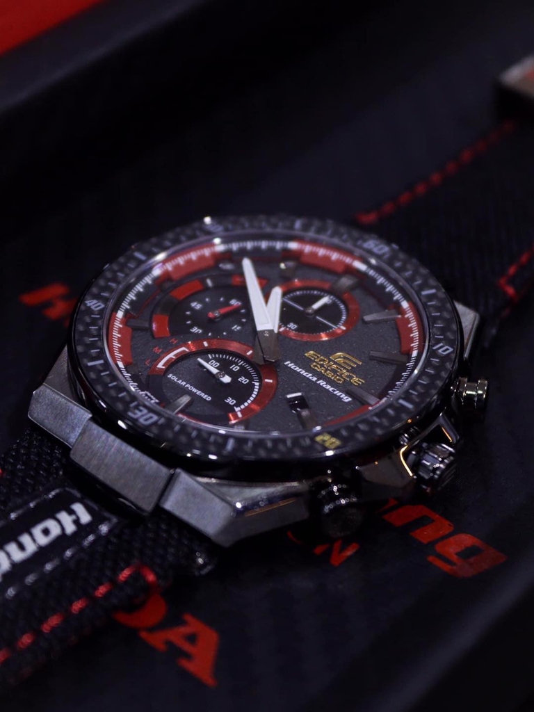 Casio Edifice Honda Racing Limited EFS-560HR-1A - Đồng Hồ Nam - Năng Lượng Mặt Trời - Kính Sapphire - Size Mặt 45.4mm - Bảo Hành 5 Năm - Chính Hãng