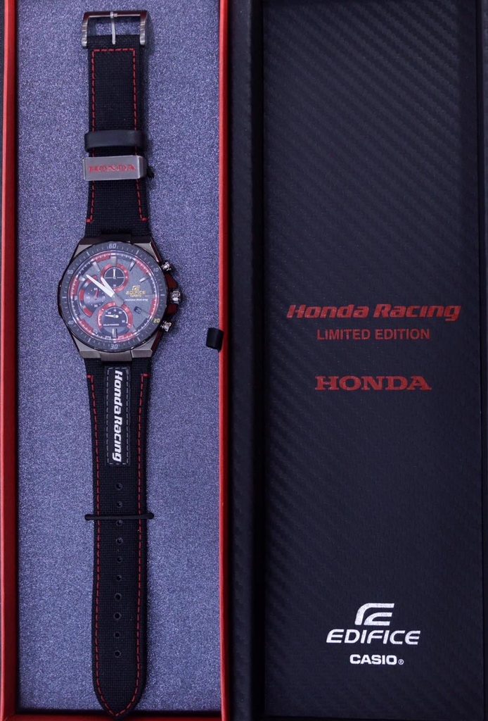 Casio Edifice Honda Racing Limited EFS-560HR-1A - Đồng Hồ Nam - Năng Lượng Mặt Trời - Kính Sapphire - Size Mặt 45.4mm - Bảo Hành 5 Năm - Chính Hãng
