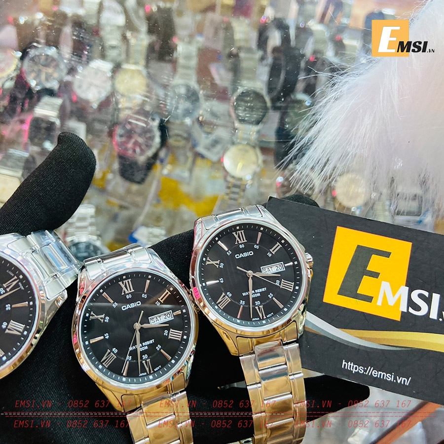 Casio MTP-1384D-1AVDF - Đồng Hồ Nam - Pin / Quartz - Kính Khoáng - Size Mặt 41mm - Bảo Hành 5 Năm - Chính Hãng - Emsi.vn