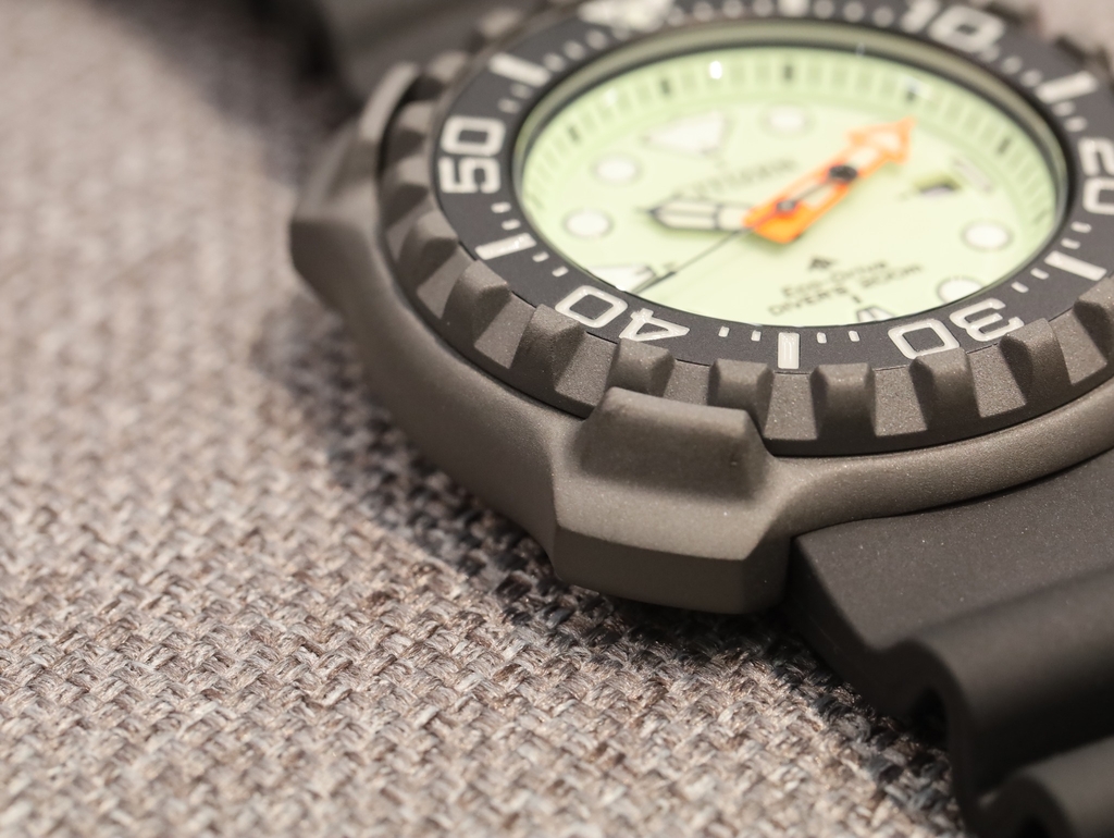 BN0227-17X - ECO-DRIVE PROMASTER MARINE SUPER TITANIUM DIVER WATCH - Case: 46.5mm