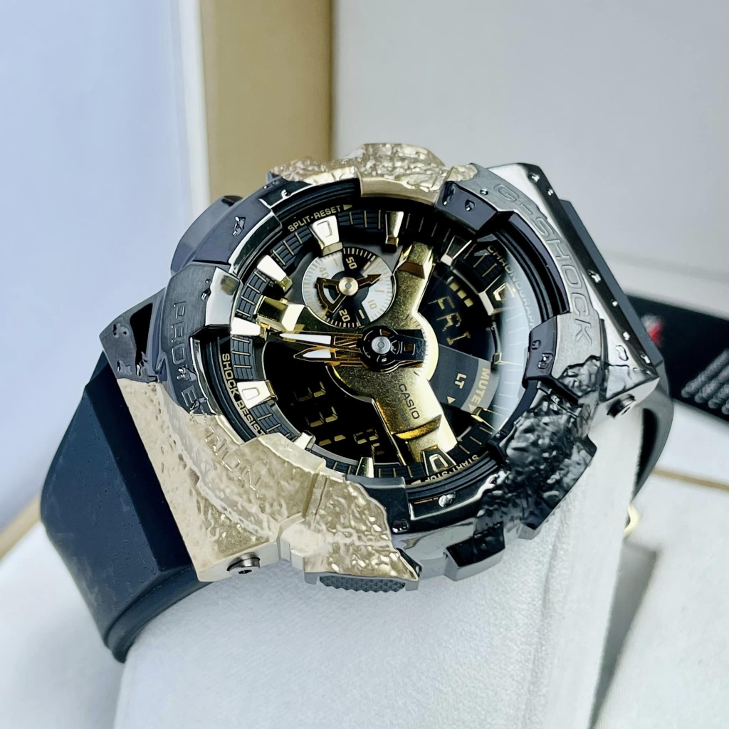 CASIO G-SHOCK GM114GEM-1A9 40th Anniversary - | G-Shock | Dây Nhựa | Chống Từ | Chống Nước WR20BAR