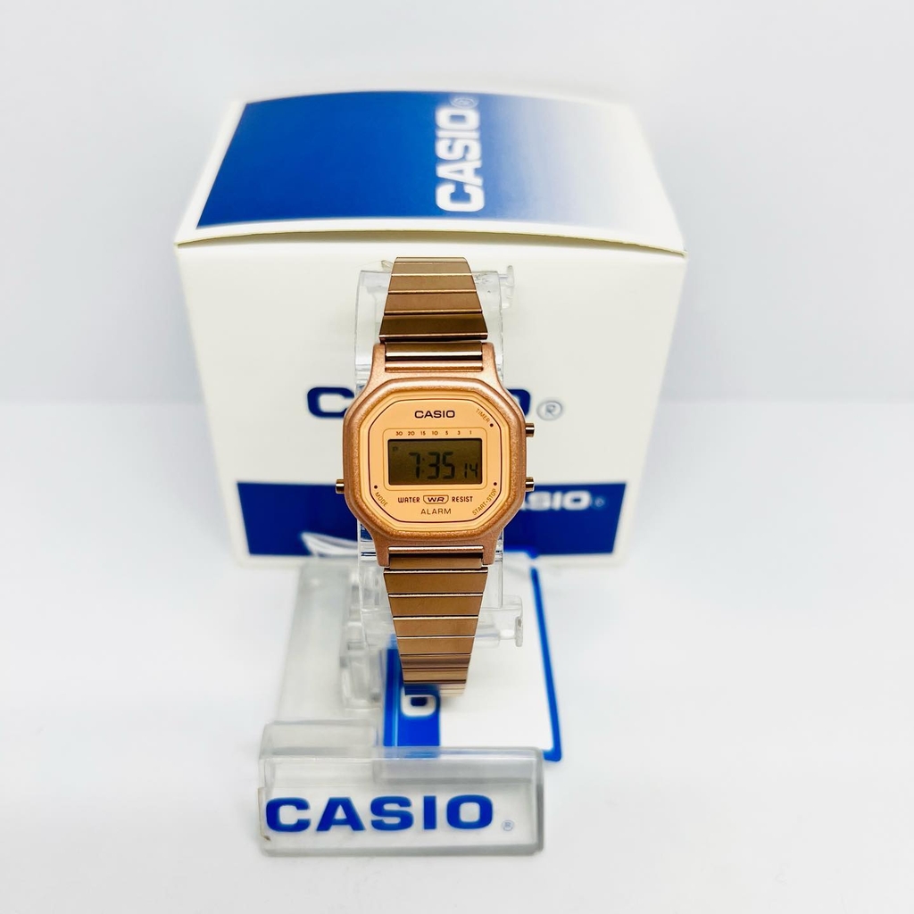 Casio -LA-11WR-5ADF- Đồng Hồ Nữ - Điện Tử - Kính Nhựa - Size Mặt 25.5mm EMSI.VN