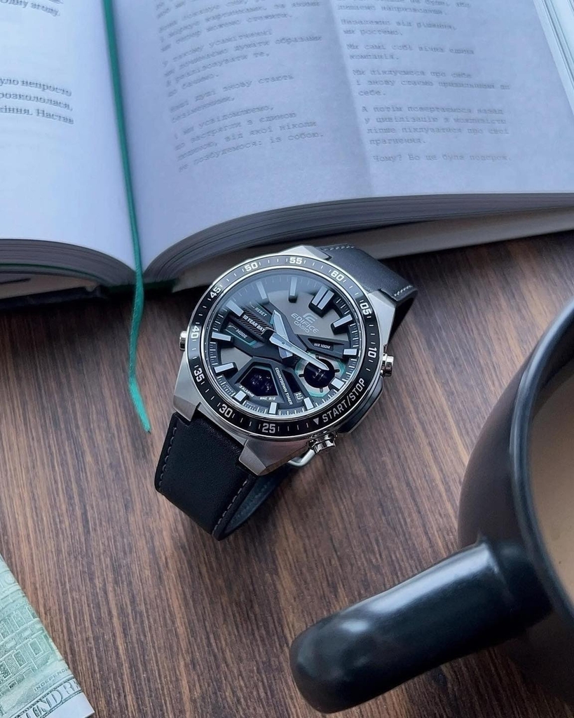 Đồng hồ EDIFICE CASIO 46.9 mm Nam EFV-C110L-1AVDF