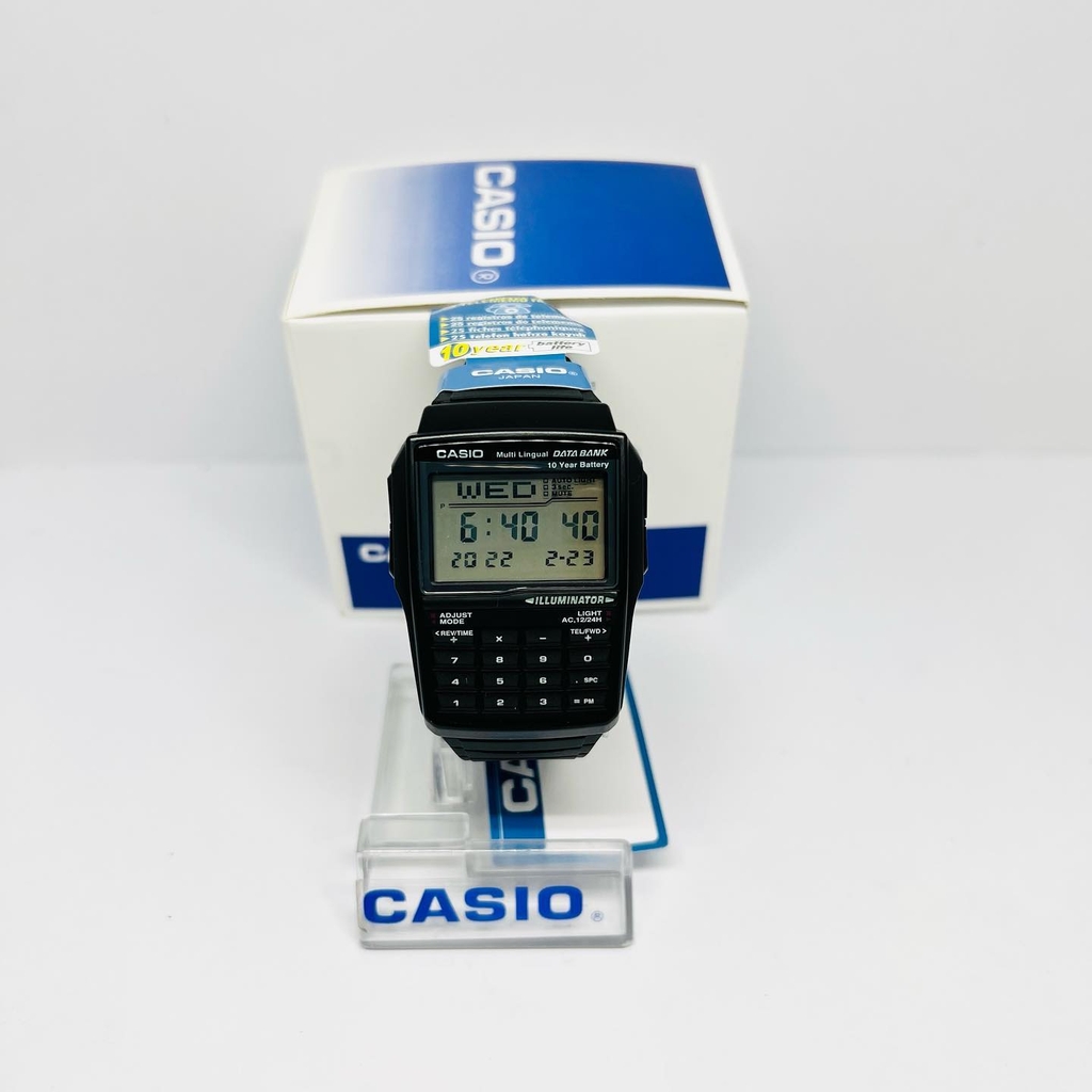 Đồng Hồ Casio 37.5mm Nam DBC-32-1ADF – KÍNH NHỰA – QUARTZ (PIN) – DÂY CAO SU
