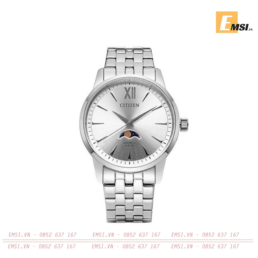 Đồng hồ Citizen AK5000-54A Moonphase - ĐỒNG HỒ CHÍNH HÃNG BẢO HÀNH 5 NĂM