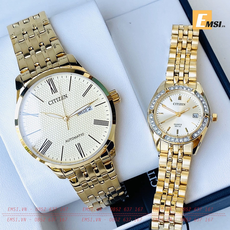 Cặp đôi  Nam : NH8352-53P - Nữ : EU6062-50P chính hãng - BẢO HÀNH 5 NĂM