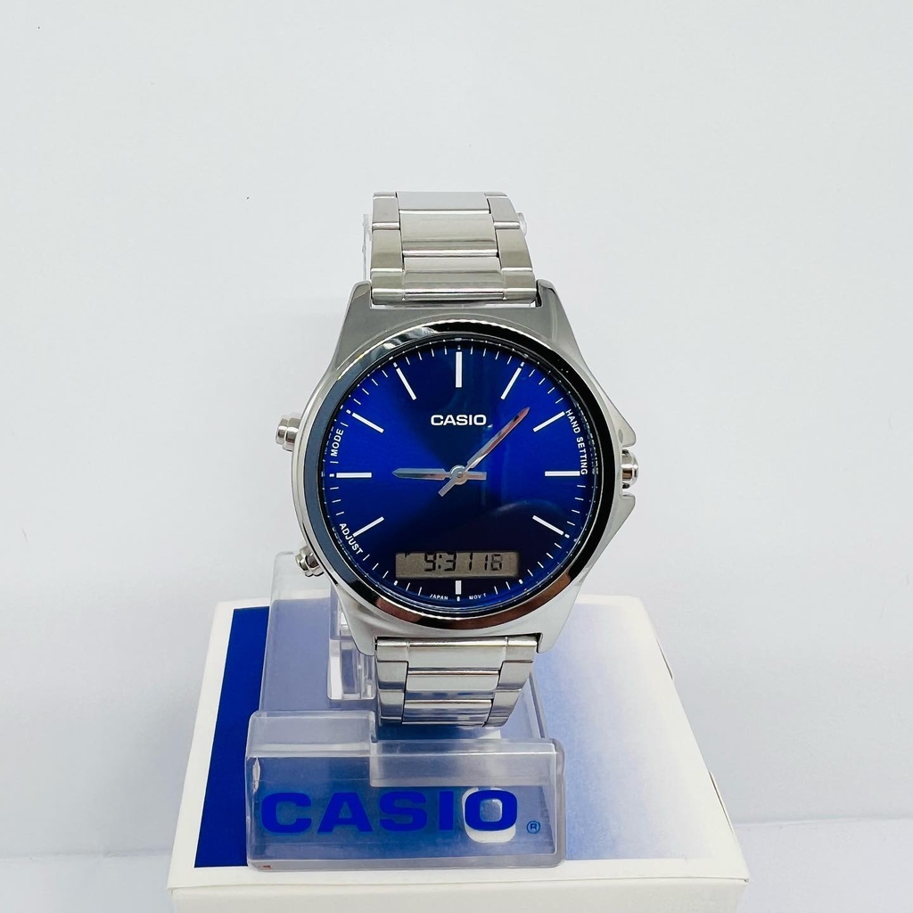 Casio MTP-VC01D-2EUDF - Đồng Hồ Nam - Pin/Quartz - Size Mặt 41.6mm - Kính Khoáng EMSI.VN