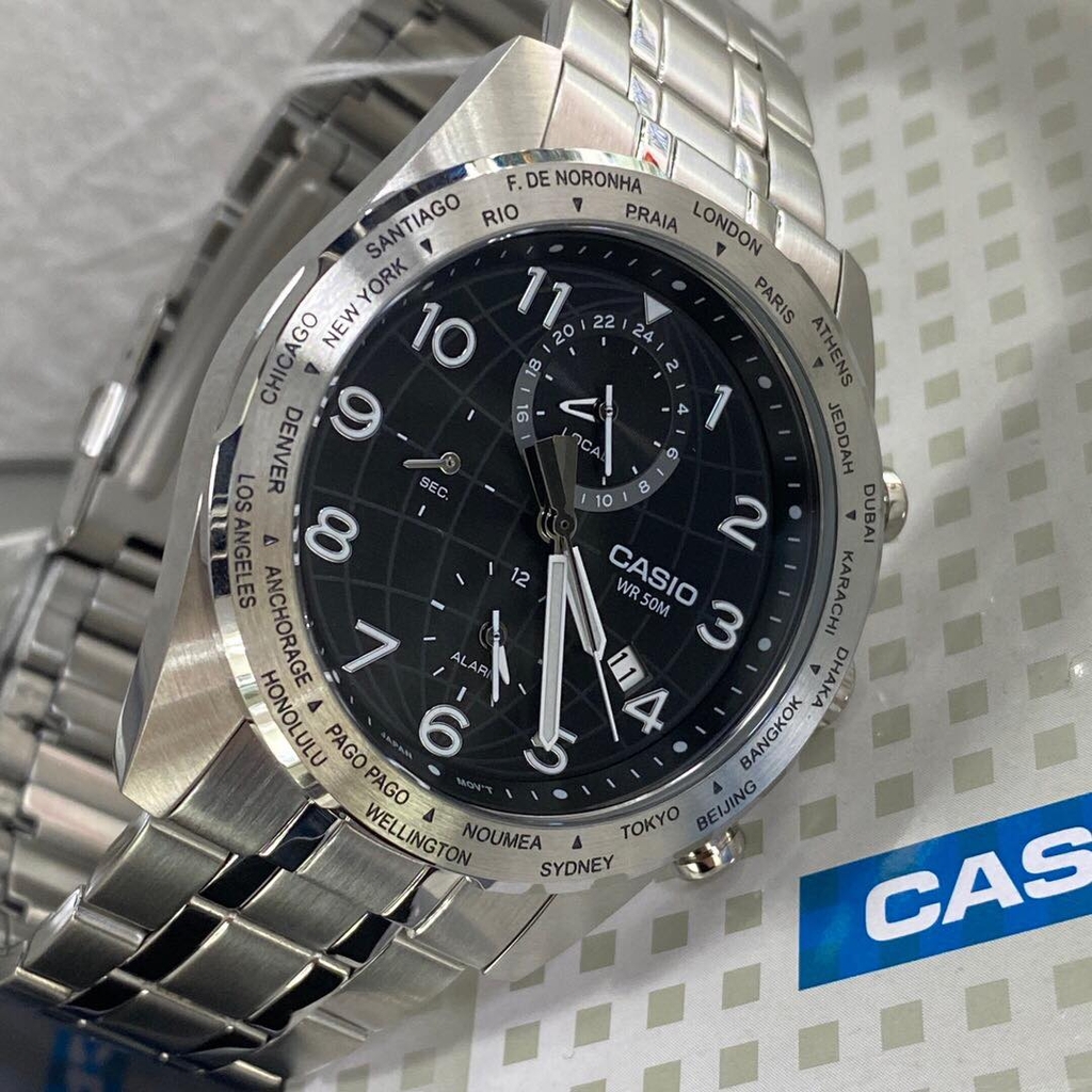 MTP-W500D-1AV | Nam Lịch Lãm | Đồng Hồ | CASIO - 44mm | Dây Kim Loại