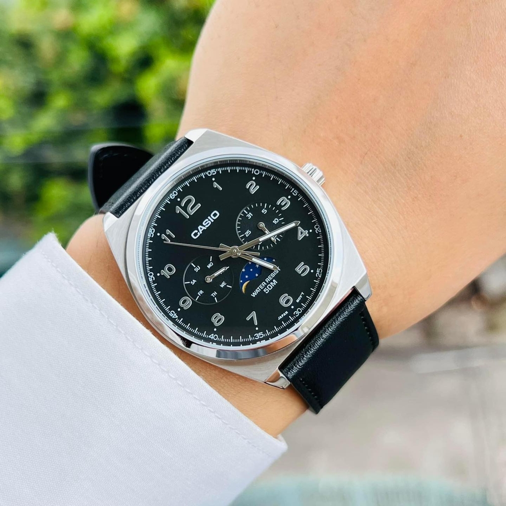 Đồng hồ Casio 40 mm Nam MTP-M300L-7AVDF | Đồng Hồ Casio | Nam | Dây Da | Mặt Số