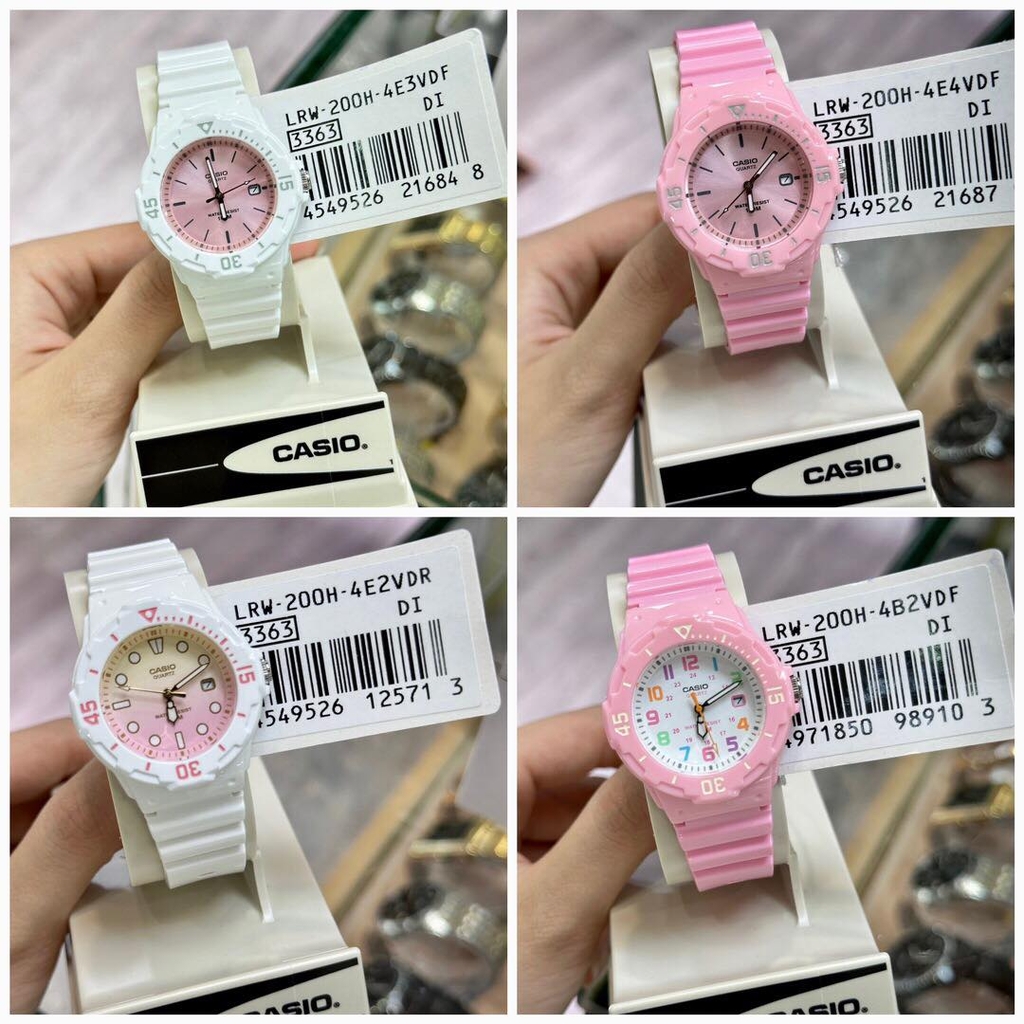 Đồng Hồ Casio 34.2 mm nữ LRW-200H-4E4VDF