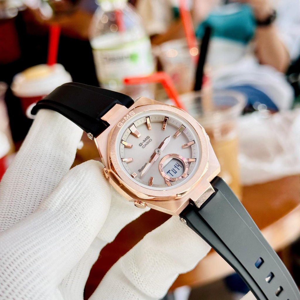 MSG-B100G-1A | Đồng Hồ Casio | Baby-G | Dây Nhựa - Kết nối điện thoại