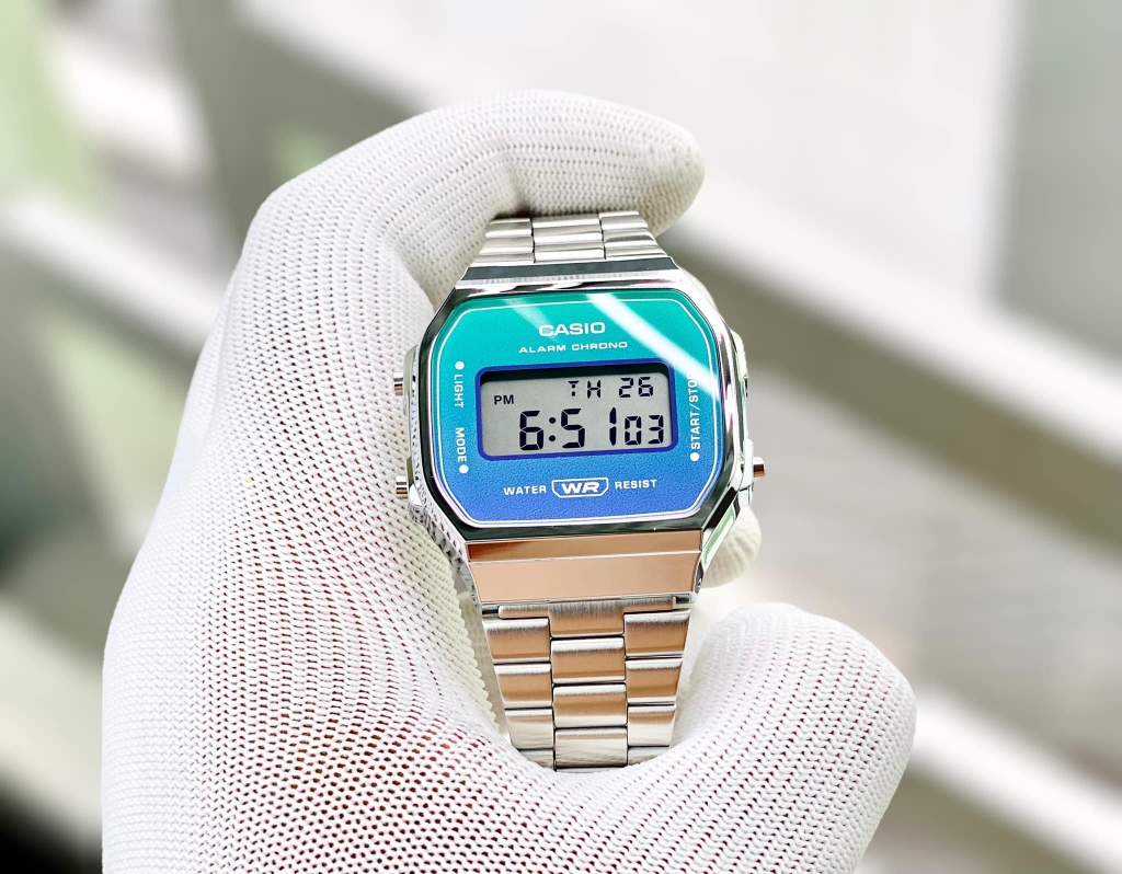 Casio A168WER-2A - Kính Nhựa - Dây Thép -  36.5mm Unisex - Emsi.vn Chính Hãng