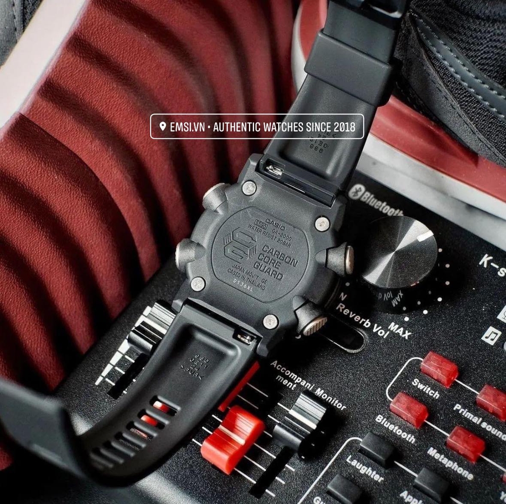 G-Shock GA-2000S-1ADR - Kính khoáng - Đồng hồ nam - Điện tử - Size mặt 49mm - Bảo Hành 5 Năm - Chính Hãng - Emsi.vn