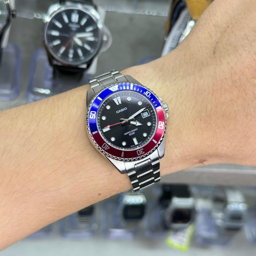 Đồng hồ nam Casio  MDV-10D-1A3VDF  chính hãng - Emsi.vn