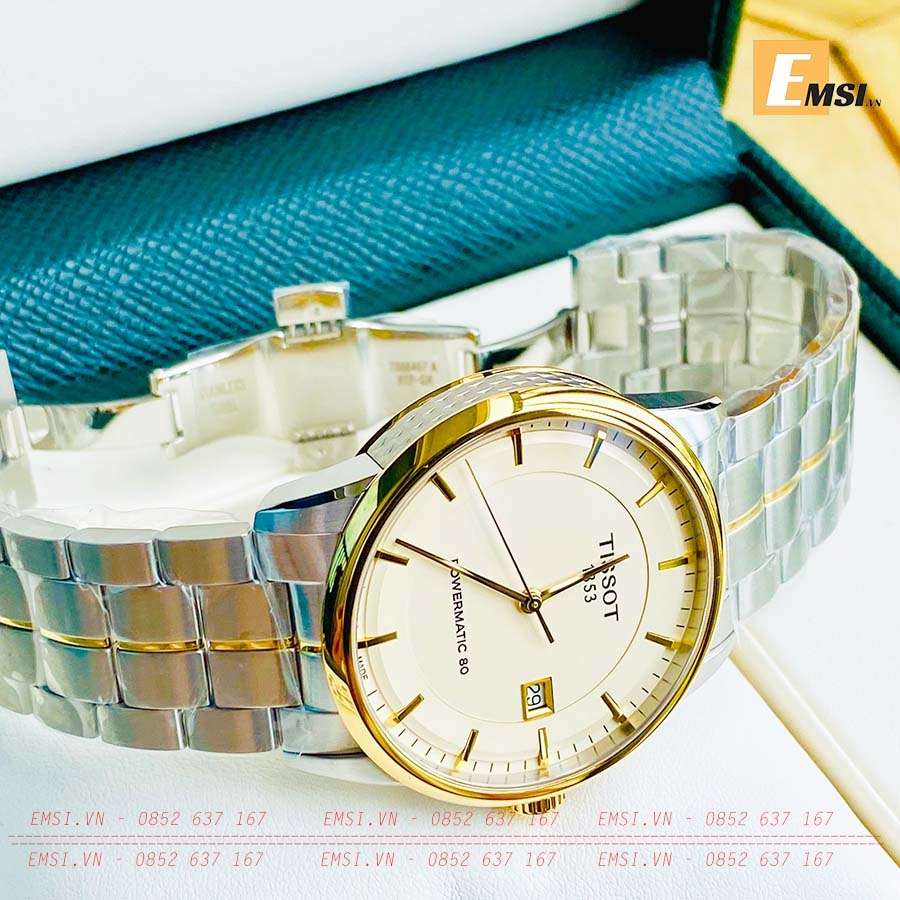 Tissot Luxury Powermatic 80 Demi Gold T0864072226100